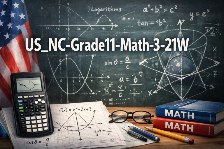 US_NC-Grade11-Math-3-21W